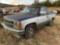 1989 Chevrolet C1500 Pickup Truck, VIN # 1GCDC14K4KZ277906