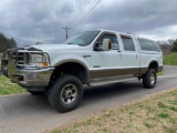 2004 Ford F-250 4x4 King Ranch Pickup Truck, VIN # 1FTNW21P64EB65328