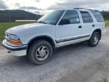 2000 Chevrolet Blazer Multipurpose Vehicle (MPV), VIN # 1GNDT13W7Y2378791