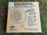 GableMaster Exterior Wall Vent