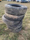 (6) 245/70R 19.5 Tires