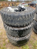 (4) Centennial Dirt Commander Wheels And Tires