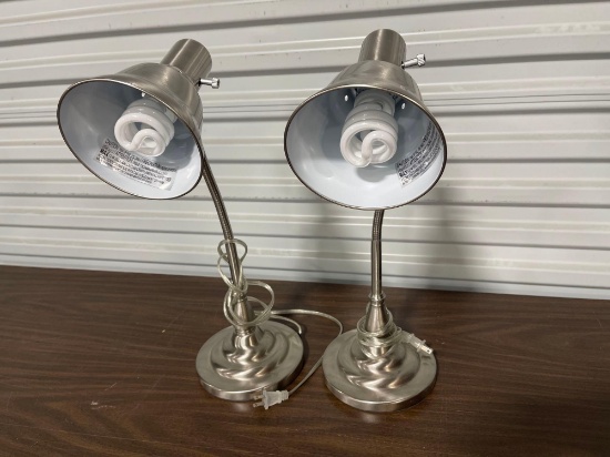 (2) Desk Lamps