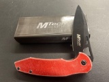 LinerLock A/O Red Knife