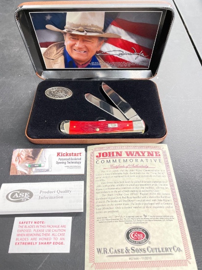 Case Commemorative John Wayne Addition The Duke Trapper