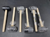 (6) Rubber Mallets