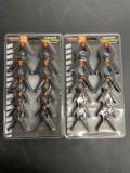 (2) 10Pc Industrial Spring Clamp Sets