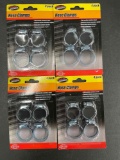 (4) Four Pack Hose Clamps