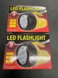 (2) LED Flashlights