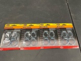 (4) Four Pack Hose Clamps