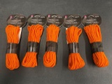 (5) 18Ft Paracord