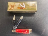 Frost Dog Leg Trapper Red Knife