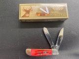 Frost Dog Leg Trapper Red Knife