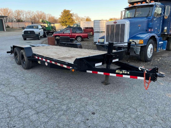 2017 Big Tex 14ET 20ft Equipment Trailer