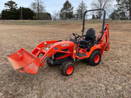 Kubota BX25D 4x4 Backhoe