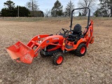 Kubota BX25D 4x4 Backhoe