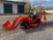 Kubota BX25D 4x4 Loader Backhoe Tractor