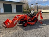 Kubota BX25D 4x4 Loader Backhoe Tractor
