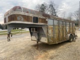 25ft Gooseneck Stock Trailer