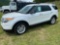 2013 Ford Explorer Multipurpose Vehicle (MPV), VIN # 1FM5K7D89DGA86622