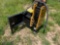 New/Unused Agrotk Hydraulic Skidsteer Post Driver