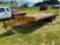 24ft Bumper Pull Equipment Trailer