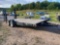 18ft Double Axle Flatbed Bumper Pull Trailer