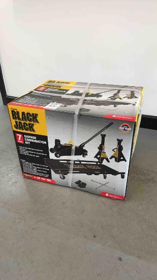 New Black Jack 7 Pc Garage Kit