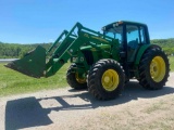 John Deere 6430 Premium Cab 4x4 Tractor with Loader