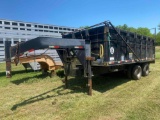 18ft Rugby Gooseneck Dump Trailer