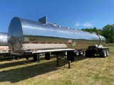 1987 Brenner Non Coded 6700 Gallon Tank Trailer