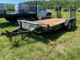16 Foot Pull Behind Double Axle Trailer