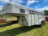 16ft Gooseneck Stock Trailer