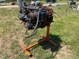 73 Chevy 350 Engine and Stand
