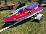 Kawasaki 1100 ZXI Jet Ski and Trailer