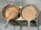 (2) Cast Iron Skillet