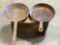 (2) Metal Frying Pans