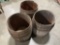 (3) Antique Wooden Barrels