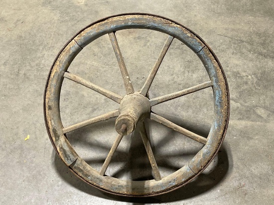 Antique Wooden Wheel