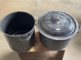 (2) Caning Pots