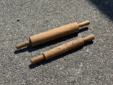 (2) Wooden Rolling Pins