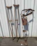 Antique Crutches