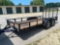 2021 Texas Bragg 16ft Flatbed Trailer, VIN # 17XFP1625M1104101
