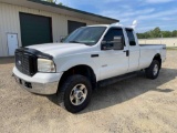2005 Ford F-250 4x4 Diesel Pickup Truck, VIN # 1FTSX21P55EA70020