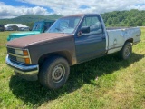 1990 Chevrolet K2500 4X4 Pickup Truck, VIN # 1GCFK24K3LE109166