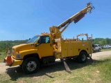 2005 GMC C7500 Digger Derrick Truck, VIN # 1GDP7C1C15F517330