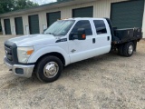 2013 Ford F-350 Flatbed Diesel Truck, VIN # 1FD8W3GT0DEB26060