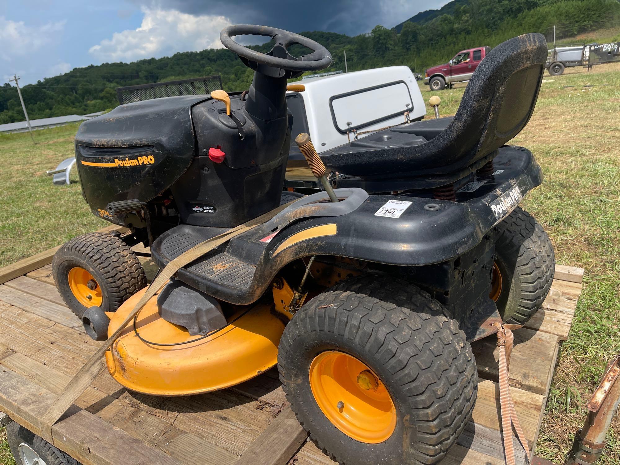 Poulan Pro Riding Mower Proxibid