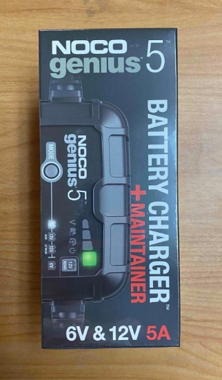 NEW NOCO Genius5 Battery Charger