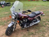 1983 Honda CB750SC Nighthawk Motorcycle, VIN # JH2RC0124DM100929